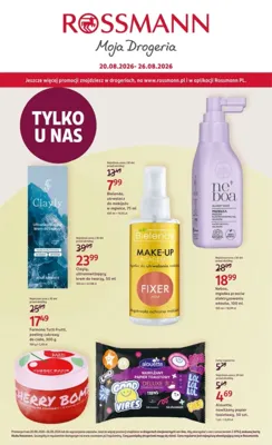 Rossmann gazetka - od 20/08/2026 do 26/08/2026