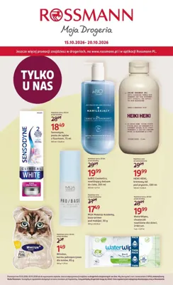 Rossmann gazetka - od 15/10/2026 do 20/10/2026