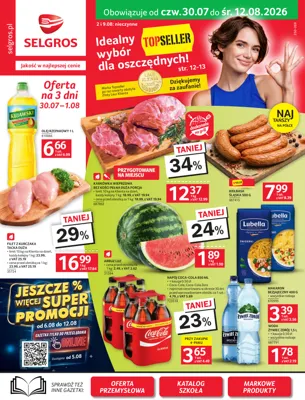 Selgros gazetka - od 30/07/2026 do 12/08/2026